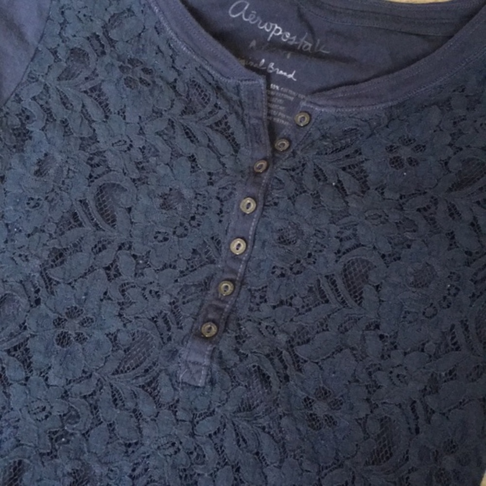 Aeropostale Navy Blue Short Sleeve Tee Bundle - Picture 7 of 10